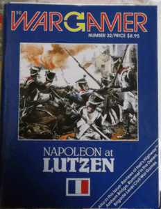 3W/WARGAMER NO.32 NAPOLEON AT LUTZEN/新品駒未切断/日本語訳無し