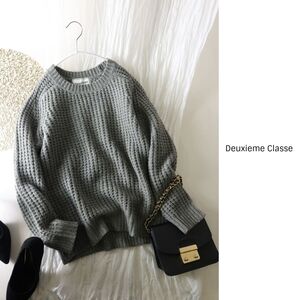 2.4万☆ドゥーズィエムクラス Deuxieme Classe☆バスケット編みニット☆A-O 7030