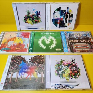 新品ケース交換済み　Mrs.GREEN APPLE　CD7枚セット