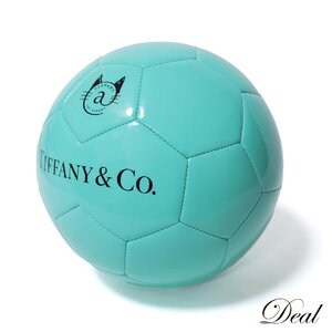 キャットストリート 銀座限定 未使用品 TIFFANY&Co. ティファニー サッカーボール スポルディング 5号 ブルー メンズ サッカーボール