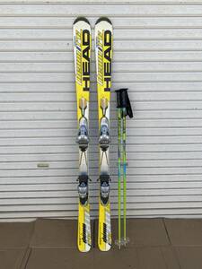 HEAD　demo irc　スキー板　156cm　中古