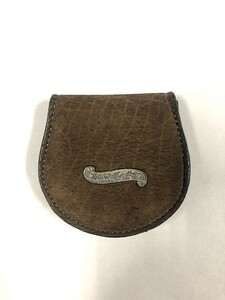 Bill Wall Leather ビルウォールレザー コインウォレット コインスライダーカラー ダークブラウン 新品 在庫有ります すぐに納品できます！