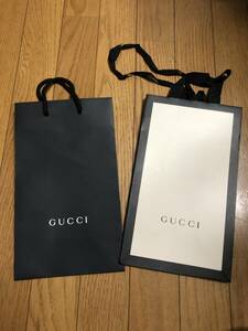 GUCCI グッチ　ショップ袋 紙袋　ブランド ブランド紙袋2枚