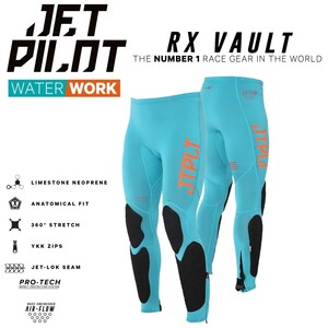 ジェットパイロット JETPILOT 2024 ウェットスーツ 送料無料 RX VAULT ボルト レース パンツ JA22157 ブルー 2XL