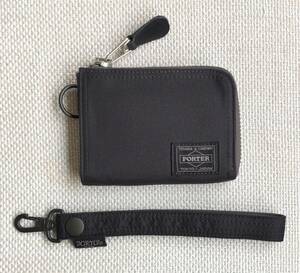 ★極美品★ PORTER ポーター FLYING ACE MULTI WALLET フライングエース 財布 BLK ミリタリー 吉田カバン