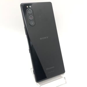 Xperia5 SONY 携帯 スマートフォン SO-01M 64GB ブラック 利用制限◯ SIMロック解除済