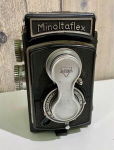 ② Minoltaflex ミノルタフレックス　S-KONAN RAPID 二眼レフカメラ　F3.2 F3.5 現状品