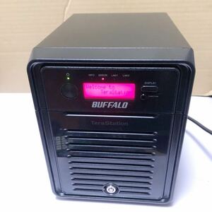 BUFFALO TeraStation TS3400DN series（TS3400DN0804） HDDと鍵なしケースのみ　中古現状品　管号SHD04