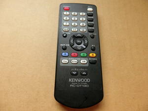 KENWOOD RC-DT130　テレビ　チューナー　地レジ用　リモコン