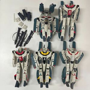 絶版 現状品 ジャンク やまと マクロス 完全変形 1/48 VF-1S 一条輝機 ロイ・フォッカー機 スーパー & ストライクパーツ 他 240731KB