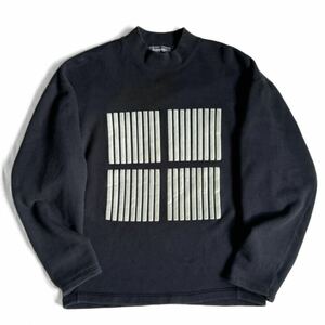 89AW ISSEY MIYAKE MEN モックネック スウェット ジャケット イッセイミヤケ メン 長袖 ニット ジャケット アーカイブ 80