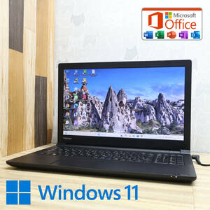 ★美品 高性能5世代i5！500GB★B35/R Core i5-5200U Win11 MS Office 中古品 ノートPC★P79261