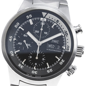 IWC SCHAFFHAUSEN IW371908 アクアタイマー クロノグラフ 自動巻き メンズ _842480