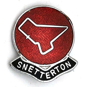 スネッタートン サーキット ピンバッジ SNETTERTON CIRCUIT Pin レース Race