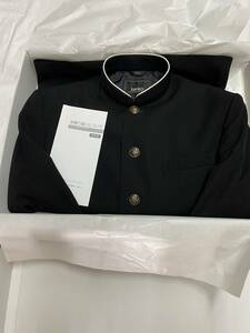 カンコー学生服　新品　ラウンドインカラー　学生服　180A 現行品　スーパーブラック