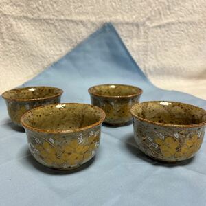 茶器 和食器 煎茶 陶器 4つ