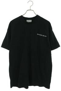 ヴェトモン VETEMENTS VTMNTS VL12TR420B サイズ:L リフレクティブナンバープリントTシャツ 中古 FK04