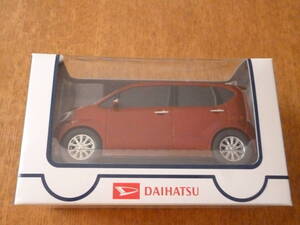 非売品 DAIHATSU MOVE CUSTOM 名前が分からないです。 プルバックカー（未開封です。）A