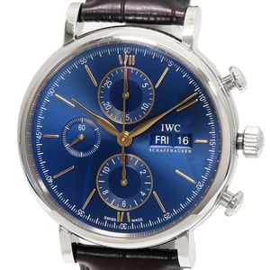 IWC ポートフィノ クロノ IW391036 メンズ