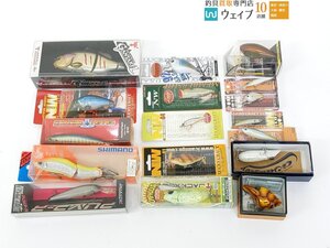 ジャッカル ガンタレル・イマカツ ポンパ― サスペンド・ラッキークラフト NW-09 他 計17個 新品バスルアーセット