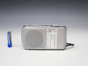 ◆(EG) 通電・動作確認済 SONY ソニー ポータブルラジオ ICF-8 AM/FM PORTABLE RADIO ポータブル コンパクト オーディオ機器