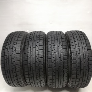 ◆本州・四国は送料無料◆ 185/60R14 ヨコハマタイヤ アイスガード iG50 2014年 85％ ポロ ゴルフ ＜スタッドレスタイヤ 4本＞