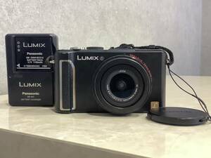 1円～ Panasonic LUMIX DMC-LX3 コンパクトデジタルカメラ パナソニック ルミックス バッテリー、バッテリーチャージャー付