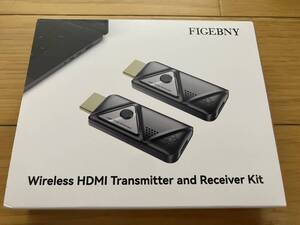 FIGEBNY Wireless HDMI Transmitter and Receiver Kit FI-H080311 中古　動作確認済み　つなぐだけでOKです。