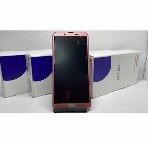 ☆Ｓimフリー☆未使用近い☆Docomo AQUOS sense2　SH-01L ブロッサムピンク 白ロム-送料無料