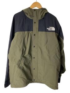 THE NORTH FACE◆マウンテンライトジャケット/XLサイズ/ナイロン/カーキ/ザノースフェイス/NP62236