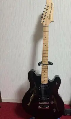 Squier エレキギター ストラトキャスター 黒