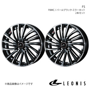 LEONIS/FS N-ONE JG3/JG4 アルミホイール2本セット【16×5.0J 4-100 INSET45 PBMC】0039962×2