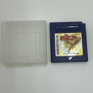 2279 ゲームボーイソフト ポケットモンスター 金 ポケモン 任天堂 GB GBC 動作未確認 ジャンク品 現状品