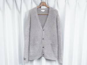 ◆ロンハーマン x ベアフットドリームス メンズ パイルカーディガン グレー BAREFOOT DREAMS for RHC Ron Herman Cozy Chic Men