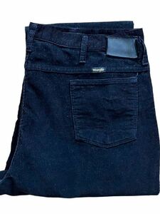 ●●vintage 美品 us製 Wrangler ラングラー 915CMNV コーデュロイ w44（w102l76.5） 黒ブラック●●