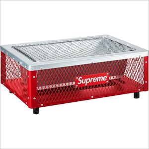 送料無料 Supreme Coleman Charcoal Grill Red シュプリーム コールマン 炭火用 グリル アウトドア キャンプ Box Logo ボックスロゴ 新品