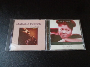 Mahalia Jackson マヘリア・ジャクソン CD2枚セット / AMAZING GRACE / Queen of Spirituals / ゴスペル