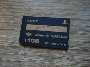 J★SONY メモリースティック PRO Duo 1GB ★送料84円