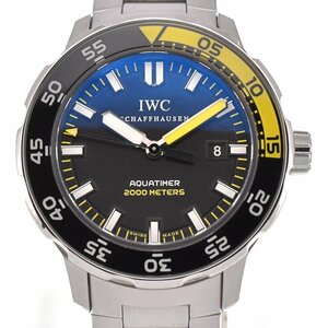 IWC SCHAFFHAUSEN IW356808 アクアタイマー オートマティック 2000 自動巻き メンズ 美品 箱・保証書付き N#129583