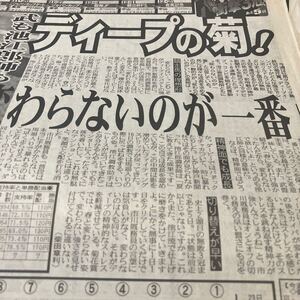 ディープインパクト、武豊騎手【菊花賞直前の記事】岡部幸雄、吉永正人、南井克巳【3冠Jに聞く】2005サンスポ写真説明参照 BKHY0114