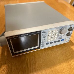 GWINSTEK ファンクション ジェネレータ AFG-2005 現状品 任意波形発生器 現状品