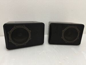 D(1126w2) KENWOOD ケンウッド ペアスピーカー CM-7ES コンパクトスピーカー 音響機器 ★音出しOK