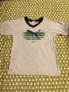 PUMA　プーマ　半袖Tシャツ　140ｃｍ　男児用　グレー　美品