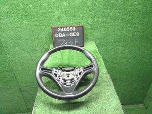 フィットRS DBA-GE8 ステアリングホイール ハンドル レザー 78501-TF0-J61ZB 自社品番240553