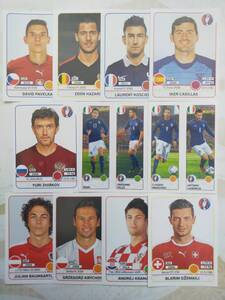 】Panini UEFA Euro 2016】Eder+G.Pelle/C.Marchisio+A.Candreva etc●ステッカー 11枚