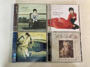 9063 エンヤ 4枚セット｜Enya a day without rain Amarantine Themes from Calmi Cuori Appassionati Paint the Sky with Stars