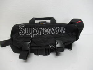 2019FW Supreme waist bag black シュプリーム ショルダーウエストバック ブラック 新品未使用品