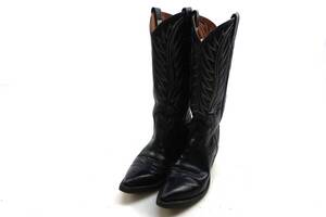 【送900円】3781　NOCONA BOOTS　ノコナ　ウエスタンブーツ　レザーシューズ　ダークブラウン　USA製　ヴィンテージ　革靴　04　B　