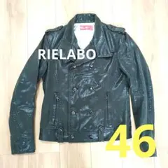 【RIELABO】ライダースジャケット46