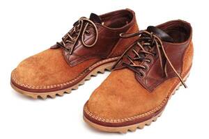 VIBERG ラフアウト オックスフォード UK7 26cm スエード ブーツ